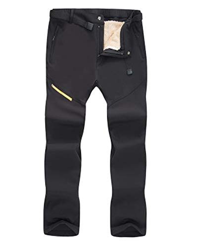 Hijo Adulto Pantalones De Senderismo De Esqui Snowboard Trekking Hombre Decathlon Montaña Negro L