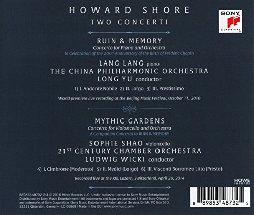 Howard Shore: Two Concerti