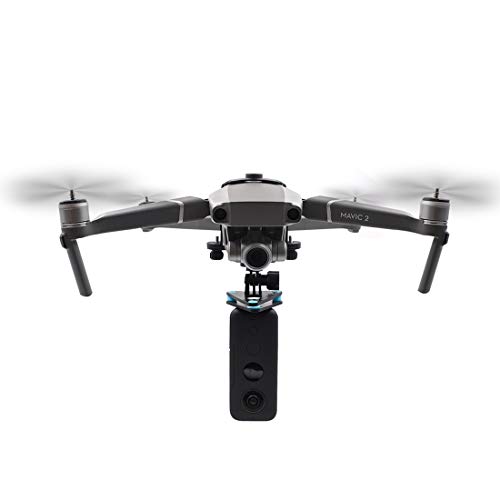 HUANRUOBAIHUO Cámara de Montaje Fijo Amortiguador Soporte Inferior for dji Mavic Pro 2 / Zoom/for Insta360 UNO X/for GoPro cuadricóptero Accesorios (Color : 1 Kit)