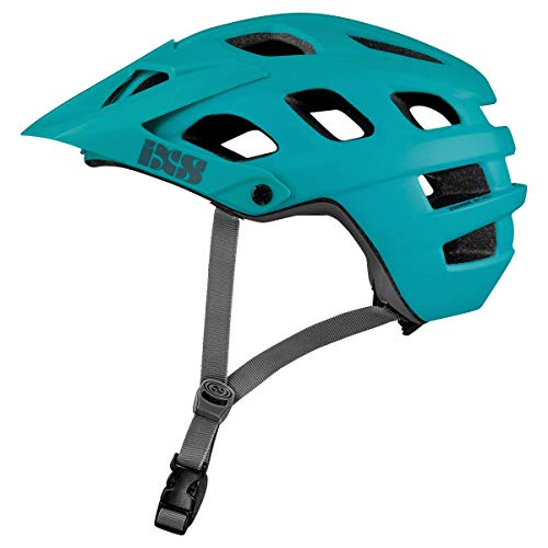 IXS RS EVO - Casco de Bicicleta de montaña para Adulto, Unisex, Color Azul