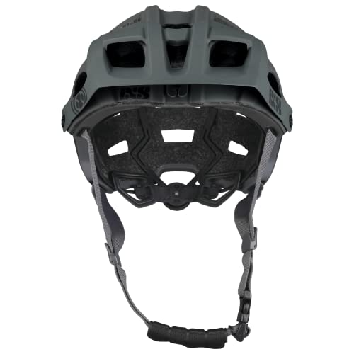 IXS RS EVO - Casco de Bicicleta de montaña para Adulto, Unisex, Grafito, SM (54-58 cm)