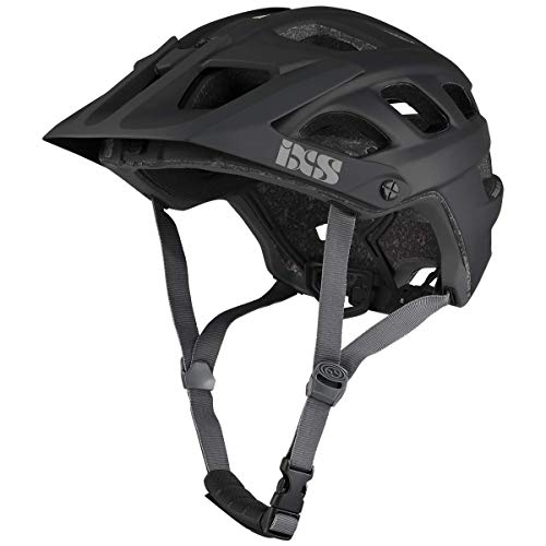 IXS RS EVO - Casco de Bicicleta de montaña para Adulto, Unisex, Negro, XL (58-62 cm)