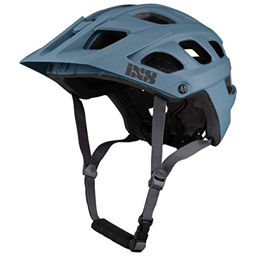 IXS RS EVO - Casco de Bicicleta de montaña para Adulto, Unisex, Ocean, ML (58-62 cm)