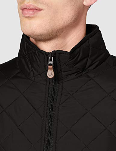 James Tyler Chaqueta de entretiempo acolchada, Hombres, Negro, M