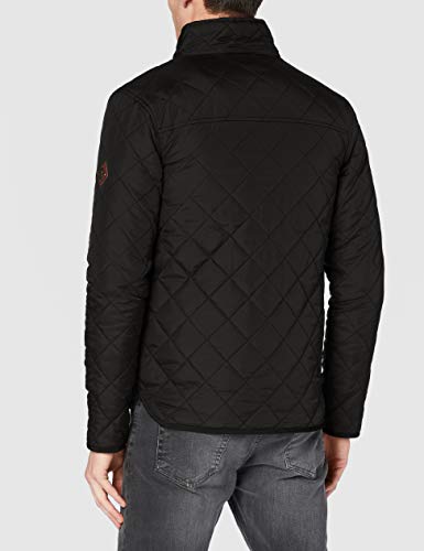 James Tyler Chaqueta de entretiempo acolchada, Hombres, Negro, M