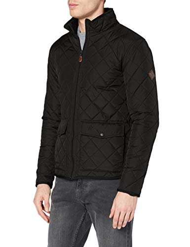 James Tyler Chaqueta de entretiempo acolchada, Hombres, Negro, M