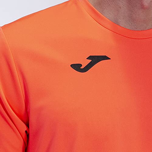 Joma Combi Camiseta Manga Corta, Hombre, Coral Fluor, 2XL-3XL