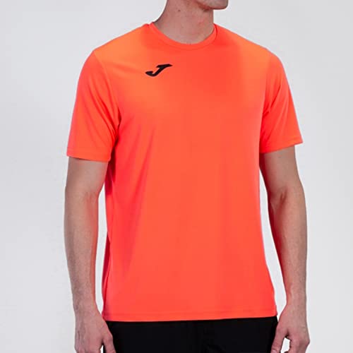 Joma Combi Camiseta Manga Corta, Hombre, Coral Fluor, 2XL-3XL