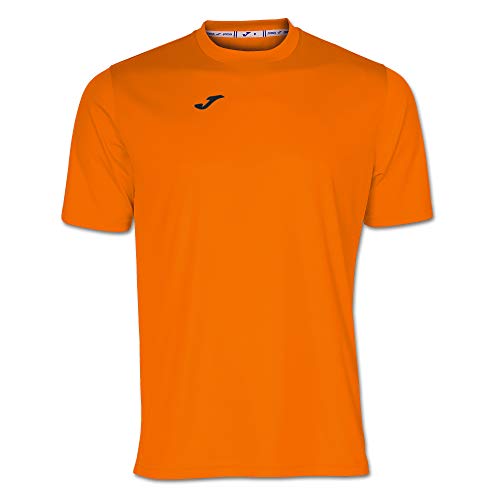 Joma Combi Camiseta Manga Corta, Hombre, Naranja, M