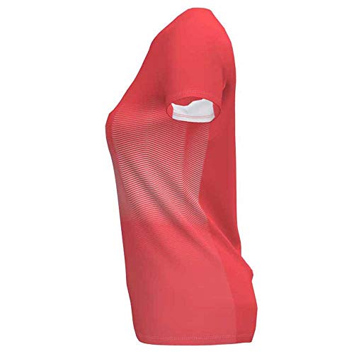 Joma Elite VII Camiseta Running, Mujer, Coral Fluor, S