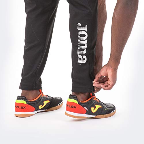 Joma Nilo Pantalon Largo Deportivo, Hombre, Negro, talla XS