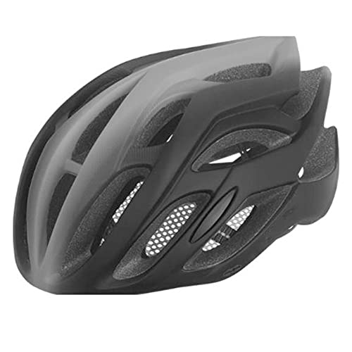 Jorzer Casco de Bicicleta Cabeza para Adultos Protección de Seguridad Casco de Bicicleta Ultralight EPS Ajustable EPS Ciclismo Equipo de Seguridad con Insecto Net Gris Road Bike Ciclo Casco