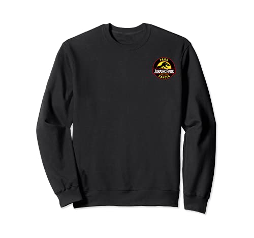 Jurassic Park Ranger Logo Black Badge Sudadera