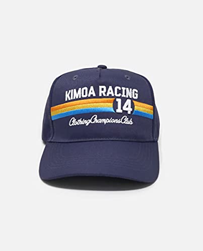 KIMOA Gorra Racing 14 Azul, Talla única