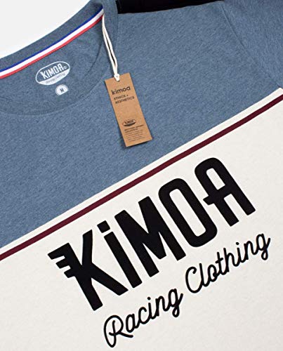 KIMOA S Curves Camiseta, Unisex, Beige, XL