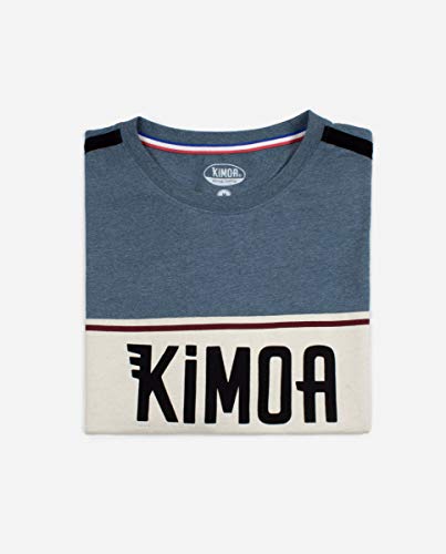 KIMOA S Curves Camiseta, Unisex, Beige, XL