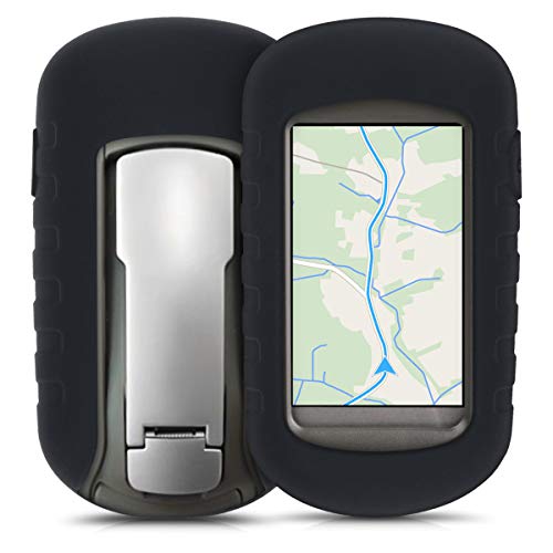 kwmobile Funda Compatible con Garmin Oregon 450 - Carcasa de Silicona para navegador GPS - Cover Negro