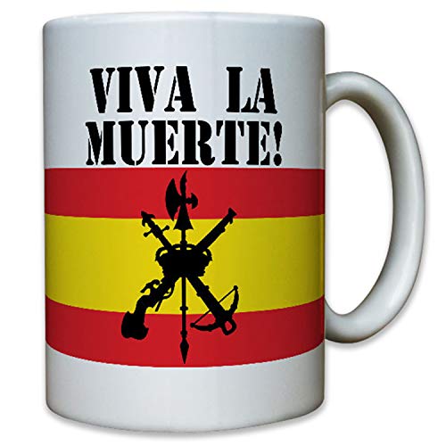 Legión Española Viva la Muerte Legion Skull - Taza #6620