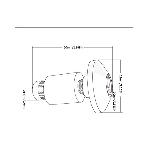 LGMT Mango Empuñaduras Universales De 7/8 22 Mm para Manillar De Motocicleta, Tapón Antivibración Silder para Ap-rilia RST1000 RSV MI-LLE RSV4 SH-Iver TU-ONO V4R Terminales Manillar Motocicleta