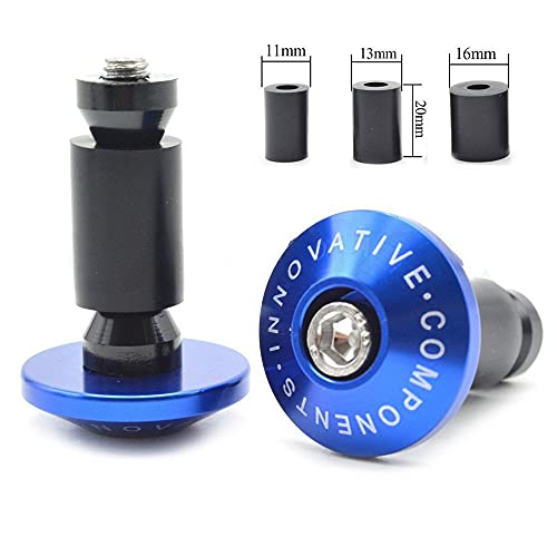 LGMT Mango Empuñaduras Universales De 7/8 22 Mm para Manillar De Motocicleta, Tapón Antivibración Silder para Ap-rilia RST1000 RSV MI-LLE RSV4 SH-Iver TU-ONO V4R Terminales Manillar Motocicleta