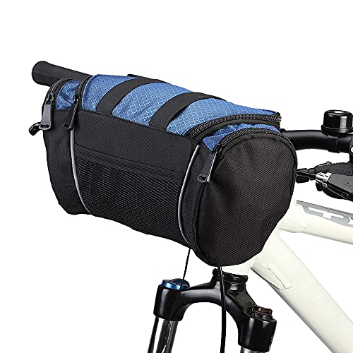 Lixada Bolsa para Manillar de Bicicleta MTB Tubo Frontal Bolsa de Hombro de Bicicleta 32 * 11 * 17cm