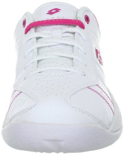 Lotto Sport Court Logo V W, Zapatillas de Tenis Mujer, Blanco, 37