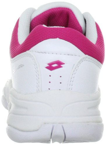 Lotto Sport Court Logo V W, Zapatillas de Tenis Mujer, Blanco, 37