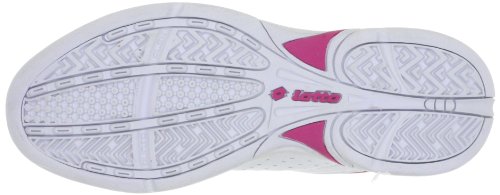 Lotto Sport Court Logo V W, Zapatillas de Tenis Mujer, Blanco, 37