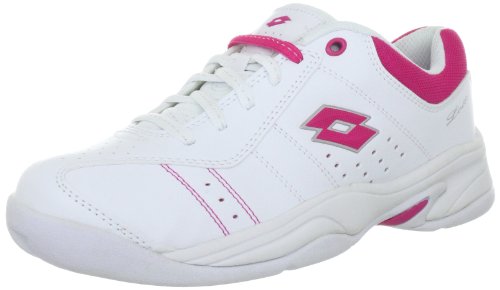 Lotto Sport Court Logo V W, Zapatillas de Tenis Mujer, Blanco, 37