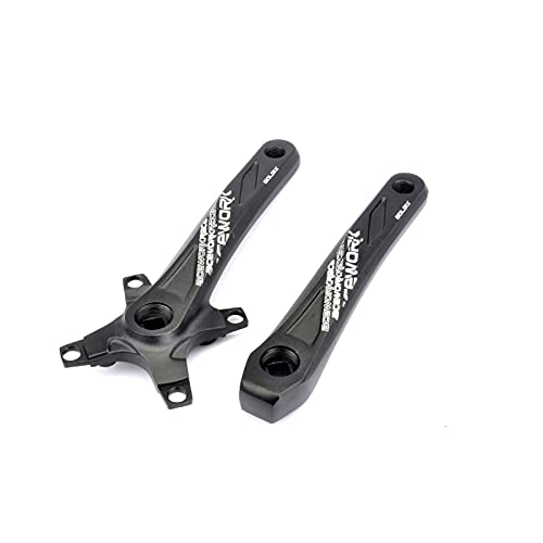 Manivela de cuatro garras de bicicleta - Juego de bielas de bicicleta de montaña de alta compatibilidad portátil Engranaje fijo con longitud de manivela 170 mm BCD 64/104 mm para orificio cuadrado cen