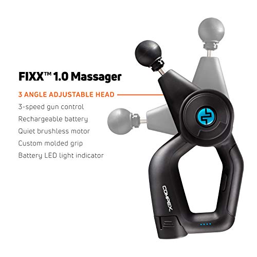 Masajeador Compex Fixx 1.0, 3 velocidades, batería recargable, motor silencioso