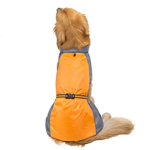 Mascota Ropa para Perros Grandes Ropa Chaqueta Golden Retriever Husky Border Shepherd Otoño Invierno Chaquetas Europeas y Americanas,Azul,3XL