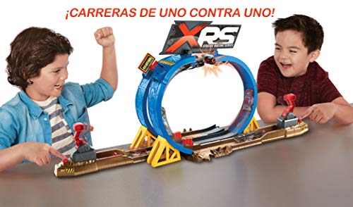 Mattel Disney Cars-XRS Superlooping carreras en el barro, pistas de coches de juguetes niños +4 años FYN85, multicolor, única , color/modelo surtido