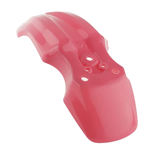 MERIGLARE Cafe Racer Motorcycle Front Mudguard para CRF50 - Rosado