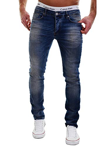 MERISH Vaqueros para hombre Slim Fit Denim 1501, 501-3 Denim, 36W x 34L