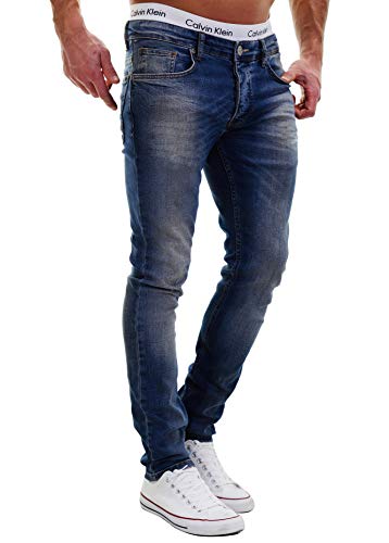 MERISH Vaqueros para hombre Slim Fit Denim 1501, 501-3 Denim, 36W x 34L