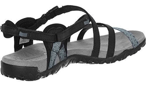 Merrell Terran Lattice Ii Tira de tobillo para Mujer, Negro, 40 EU