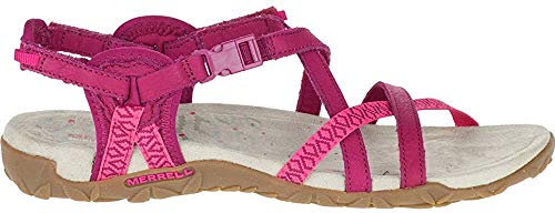 Merrell Terran Lattice, Zapatillas Deportivas Mujer, Fuchsia, 38 EU