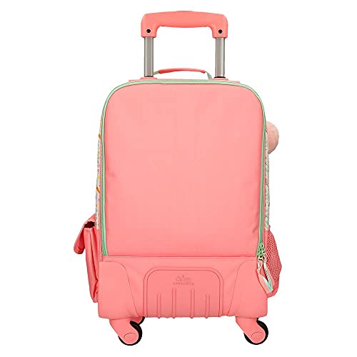 Movom Good Vibes Mochila 4 Ruedas Rosa 33x44x21 cms Poliéster 39,5L