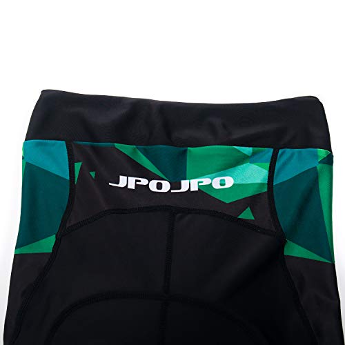 Mujeres Ciclismo Bicicletas Shorts 5D Gel acolchado Bicicletas Medio Pantalones Ciclo desgaste Medias, forro polar verde con licencia oficial de star wars silent one crew., M