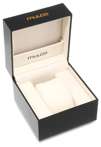 Mulco MW5-1836-026 - Reloj de Pulsera Unisex, Silicona, Color Negro