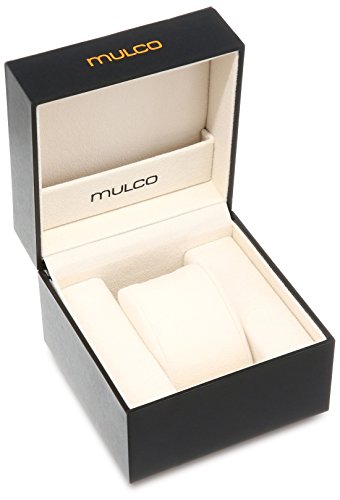 Mulco MW5-1836-065 - Reloj Unisex, Correa de Goma Color Negro