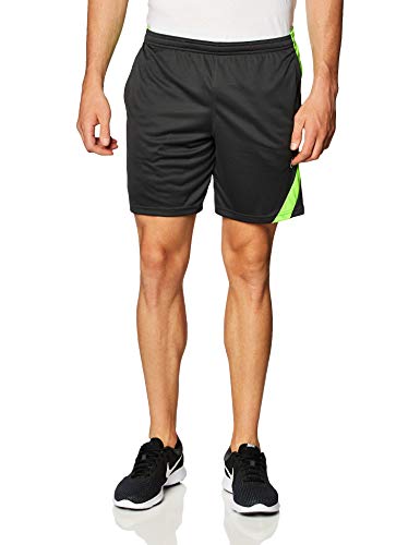 NIKE Dri-FIT Academy Pro Pantalones Cortos De Fútbol, Hombre, Antracita/Huelga Verde/Blanco, L