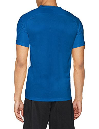 NIKE M NK Dry Tiempo Prem JSY SS T-Shirt, Hombre, Royal Blue/Royal Blue/White/White, L