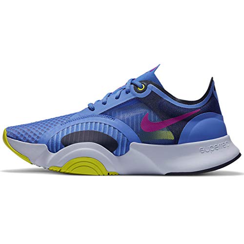 Nike Superrep Go - Zapato de entrenamiento para mujer Cj0860-500, azul (Zafiro / ciruela roja, azul ennegrecido.), 39 EU