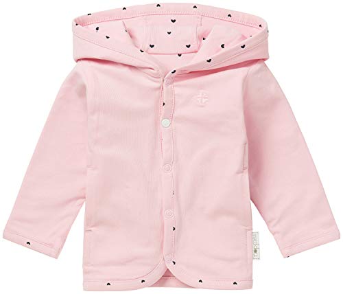 Noppies G Cardigan jrsy Rev Novi-67368, Rosa (Light Rose C092), 56 cm para Bebés