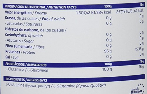 Nutrinovex Glutamina - 250 gr