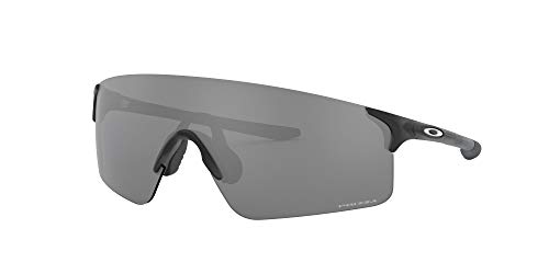 Oakley Gafas de sol rectangulares Oo9454a Evzero Blades para hombre, Negro mate/negro prizm,