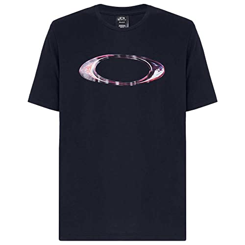 Oakley Marbled Ellipse 2021 Fathom - Camiseta Negro M