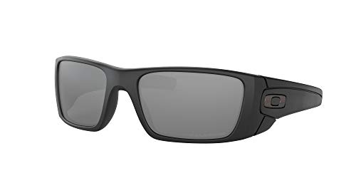 Oakley Men's Fuel Cell Non-Polarized Iridium Rectangular Sunglasses, Cerakote Graphite Black, 60.0 mm